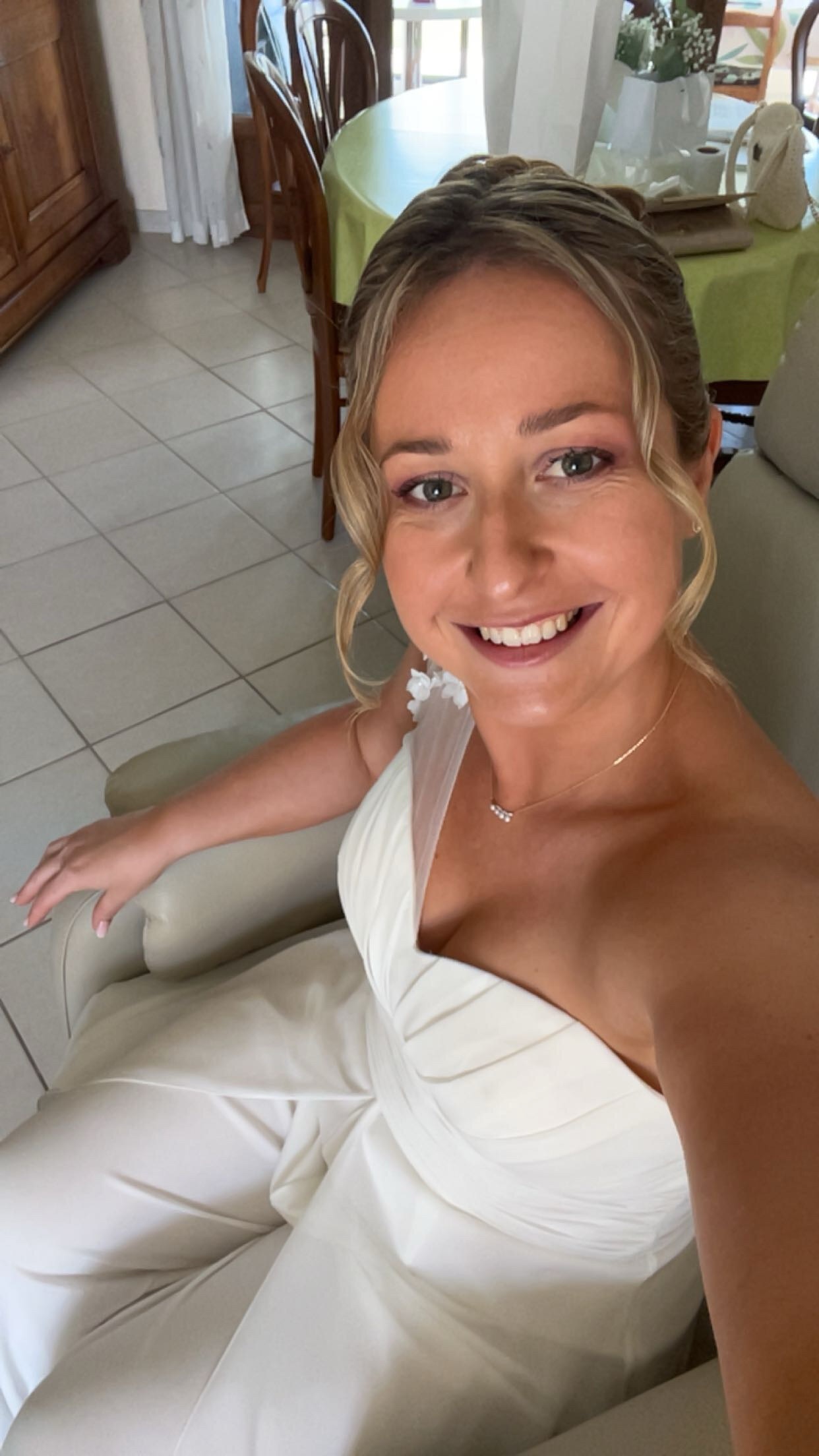 Mariée maquillée par Sab' — le jour J
